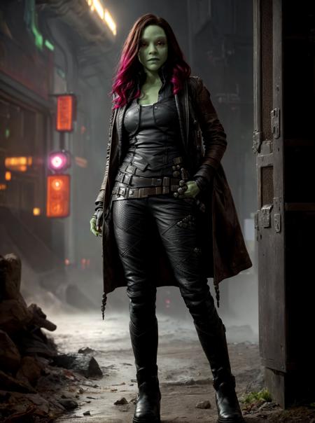 Gamora from Guardians of the Galaxy (Zoe Saldana)