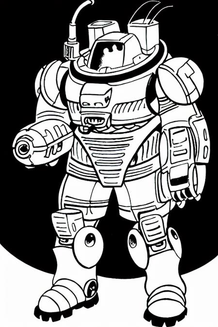 The Mechwarrior RPG Art 1990's