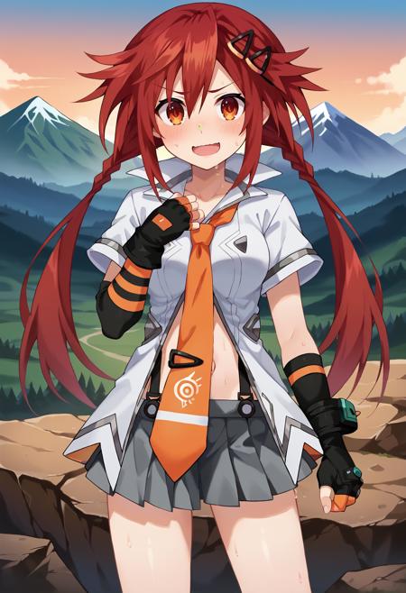 Uzume Tennouboshi/Orange Heart/Kurome Ankokuboshi - Neptunia Series | 天王星うずめ (3+1+1 costumes)