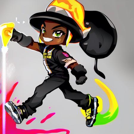 SoCalGuitarist's Inksplat - Create silly, wacky, colorful inkling characters easily! (For model 2.1)