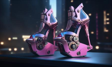 XL Special effects mech art style