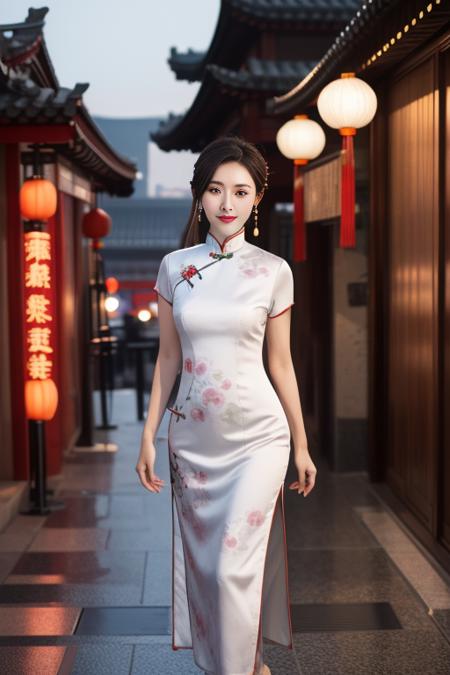 A simple china dress 一件简单的旗袍