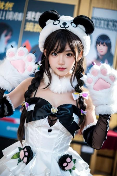 永劫无间 沈妙 熊猫装 shenmiao naraka panda