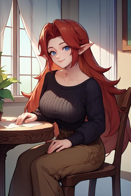 Adult Malon/Cremia/マロン (The Legend of Zelda: Ocarina of Time/Majora's Mask) SDXL LoRA [Pony Diffusion]