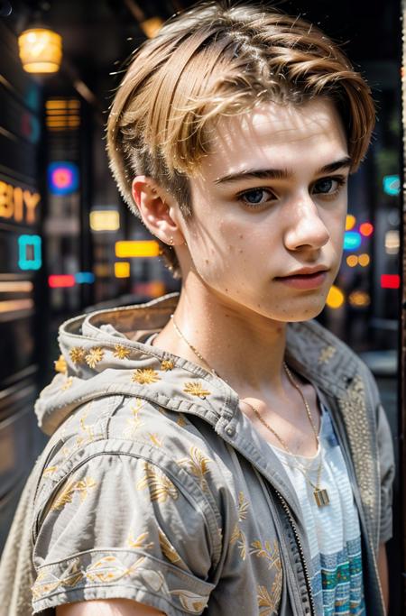 Model Young man