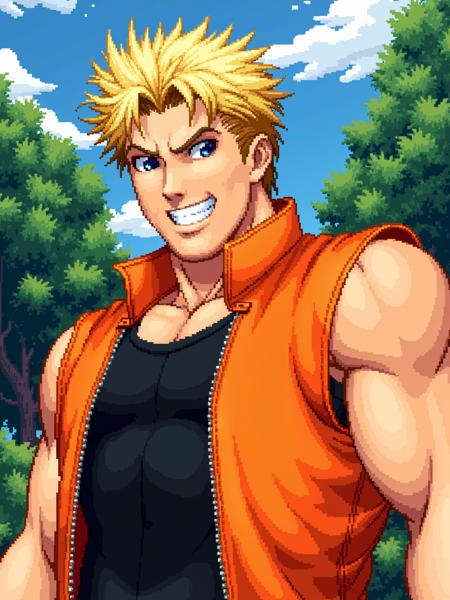 The King of Fighters Victory Portrait [Pixel Art]