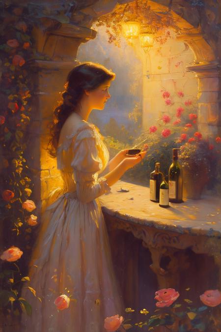 style of Gaston Bussiere 214