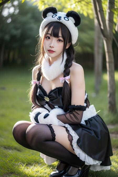 永劫无间 沈妙 熊猫装 shenmiao naraka panda