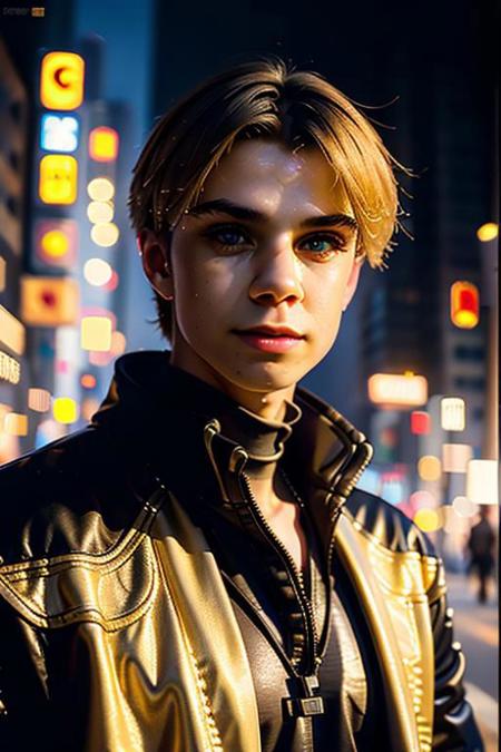 Model Young man