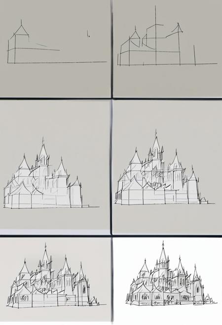 How to draw: step by step. FLUX AND PONY版本V3 (ID: 654006)