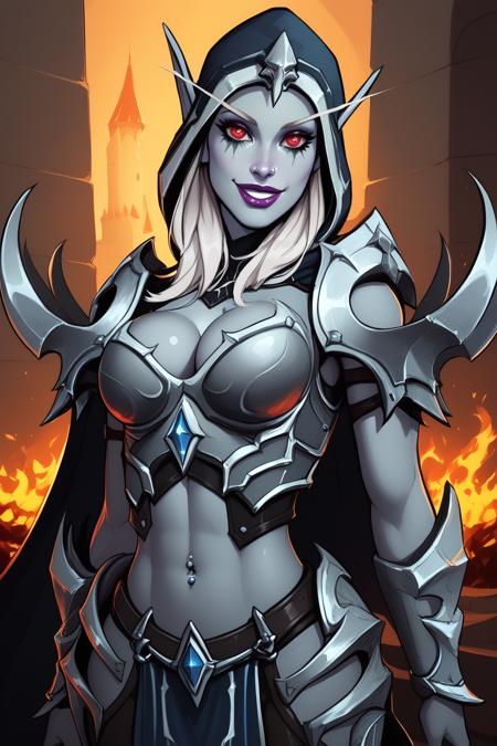 Lady Sylvanas Windrunner 5 Outfits (Warcarft) | Pony / SD 1.5