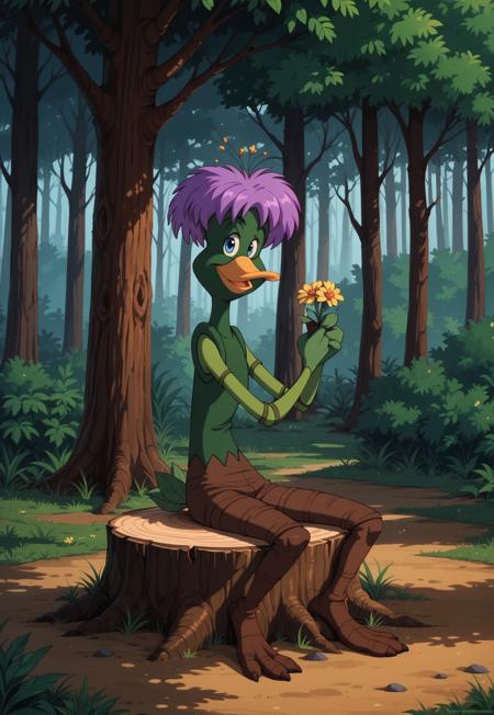 Bushroot - Darkwing Duck [Pony/Illustrious]