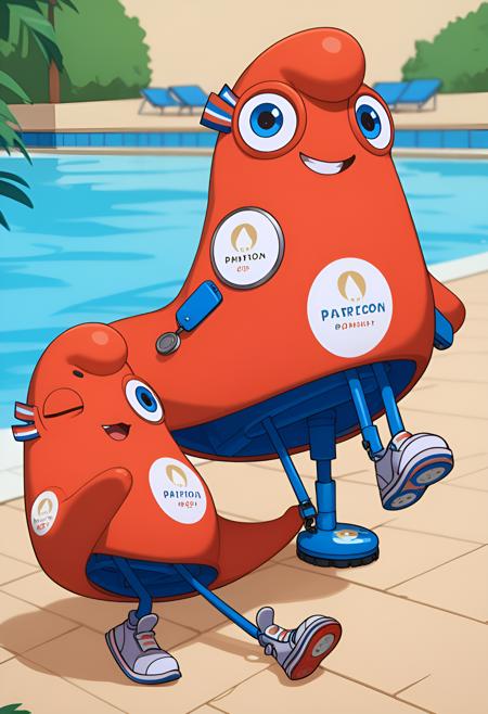 Phryge (Paris Olympics Mascot) for Pony