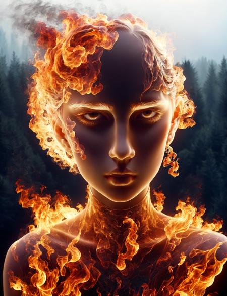 DonM - Another Made of Fire Style [SD1.5,SDXL]版本SD1.5 (ID: 360449)