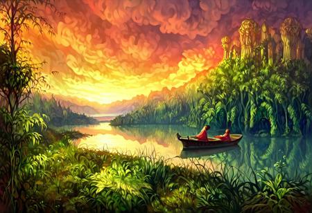 Justin Sweet Style (Icewind Dale & more Illustrator)