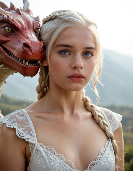 Emilia Clarke as Daenerys Targaryen - LORA  - FLUX and PONY ?