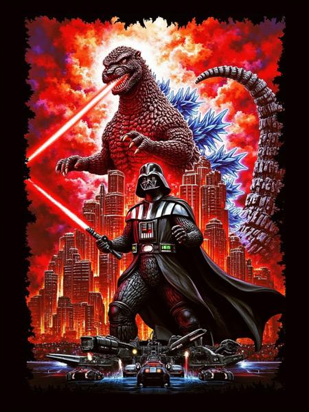 Godzilla Movie Poster [FLUX]