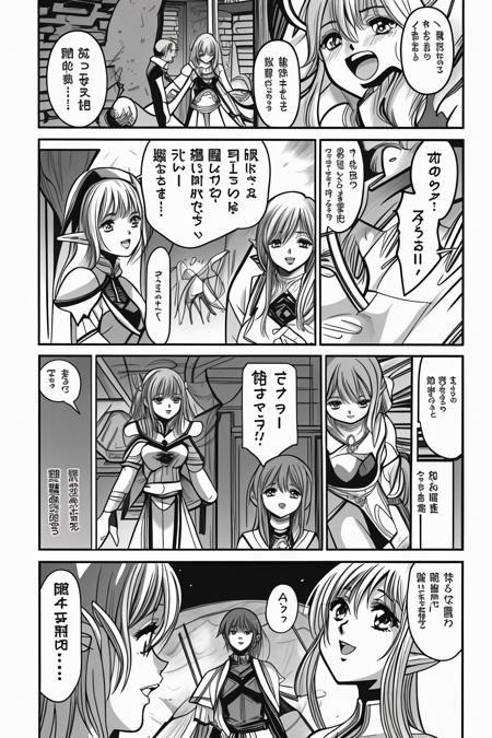 MangaGen-LCM: Comic generator test