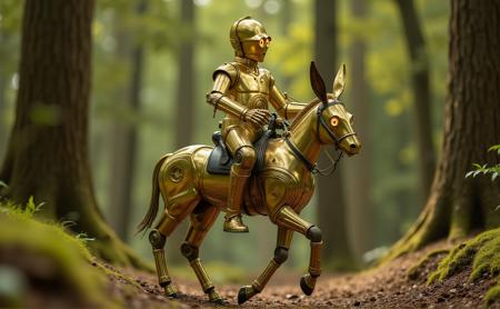 C-3PO - Flux1.D & SDXL