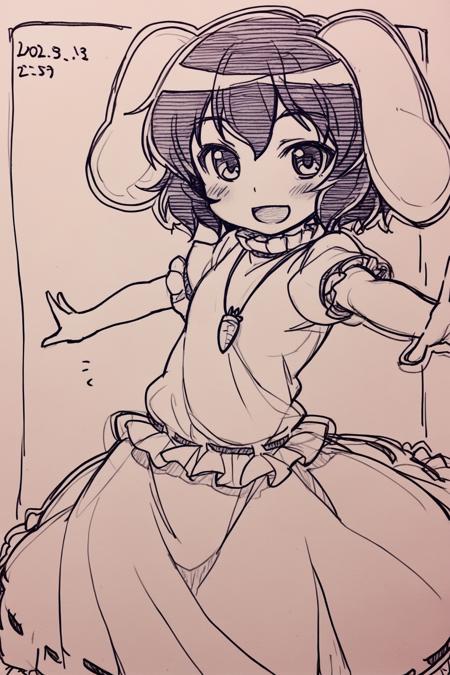 [illustrious XL] Sakino Shingetsu/さきの新月  传统黑白手绘画风- Artist Style