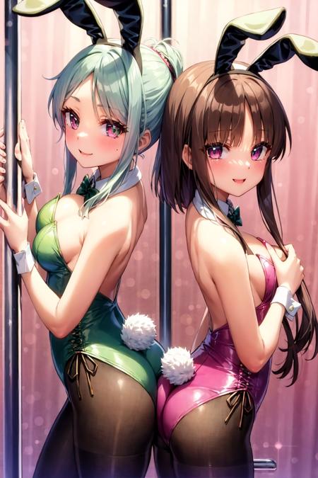 Nishida Satono x Teireida Mai (touhou) 尔子田里乃 x 丁礼田舞 东方project
