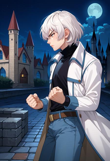 Soma Cruz (Castlevania: Dawn of Sorrow / Aria of Sorrow) [Pony Diffusion]