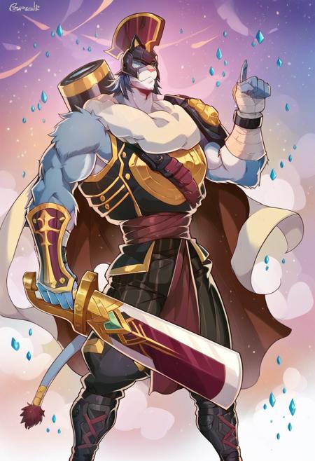 General Purrgis from Epic Seven