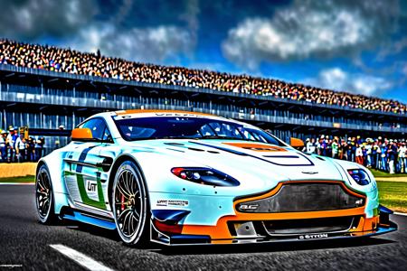 Realistic Racing Aston Martin V8 Vantage GT2