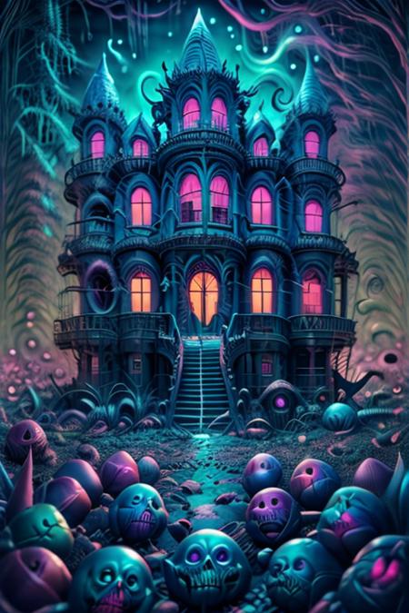 Neon Pastel World