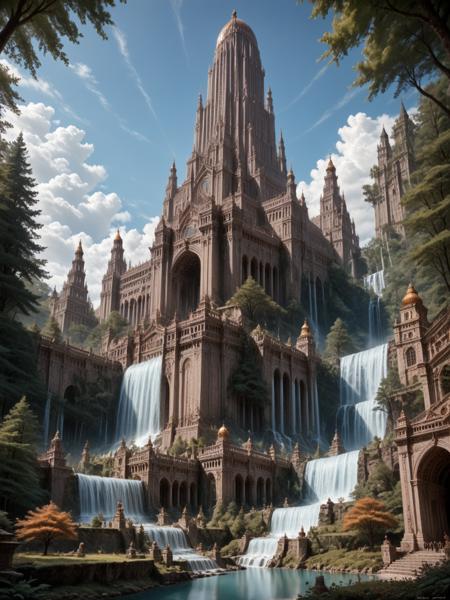 Majestic Fantasy Architectures by LOREVER