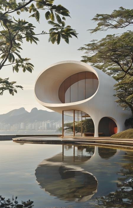 designed by Oscar Niemeyer [SDXL] 313