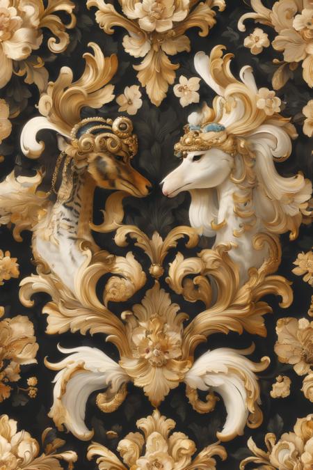style of Baroque patten 354