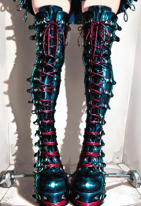 Red String Bound Boots