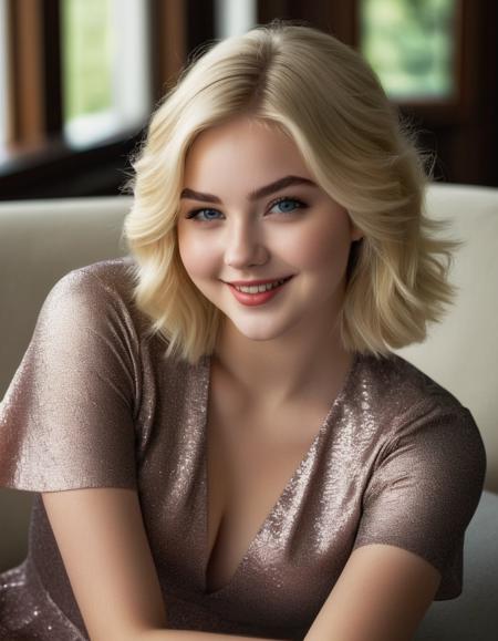 Alena - elle fanning SDXL 1.0