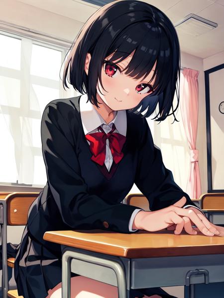 学校 School Building Scenery LoRA