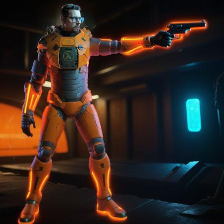 Gordon Freeman - Half Life - Realistic SDXL