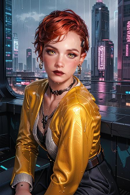 Aurore from Cyberpunk 2077 [Pony]