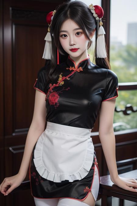 一件简单的小旗袍 a simple short qipao