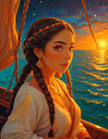 Golden Sun Glow