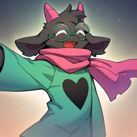 Ralsei [B/W] (Deltarune) (Pony SDXL)