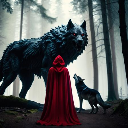 Little Red Riding Hood XL + SD1.5 + F1D