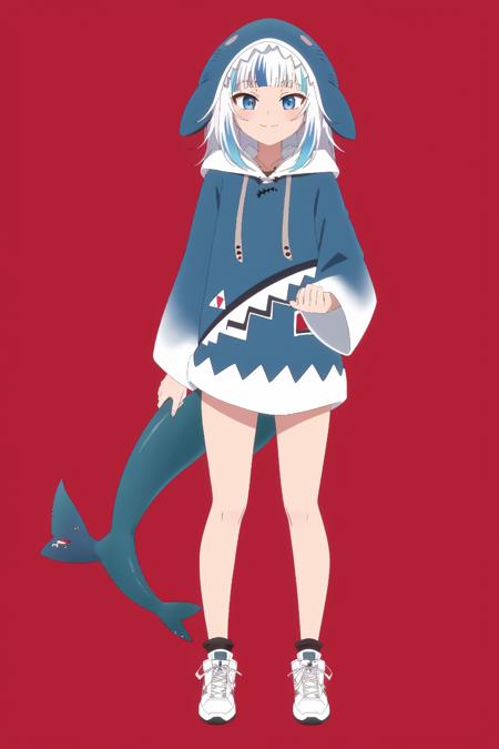 Gawr Gura (Tonari Animation Style) || Hololive V-Tuber