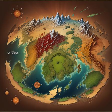 Table Rpg / D&D Maps - #10 - World map