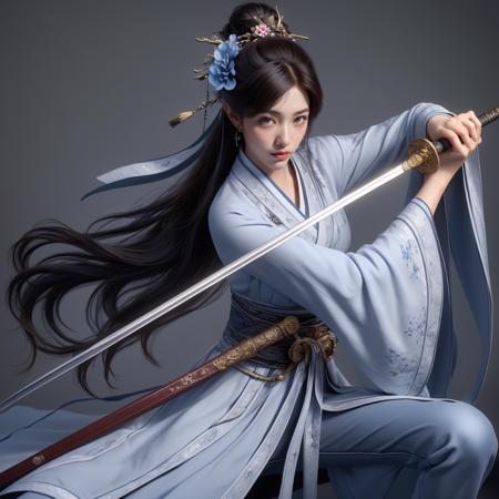 Chinese female swordsman版本v1.0 (ID: 368952)