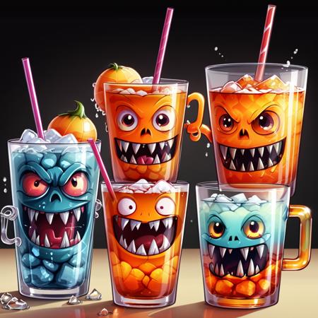 Food monsters  LoRA [SD+XL+Pony]