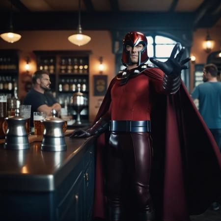 Magneto - Marvel - Flux1.D & SDXL style