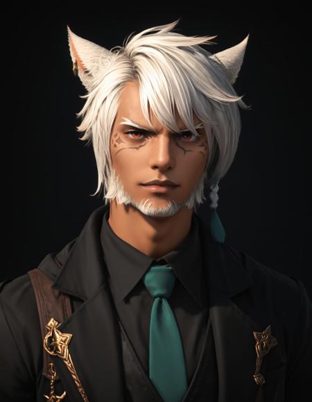 G'ekka Tia FFXIV OC PonyXL