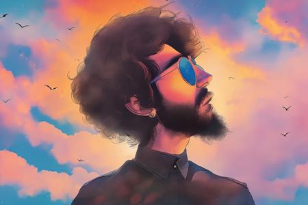 psychedelic funk art style