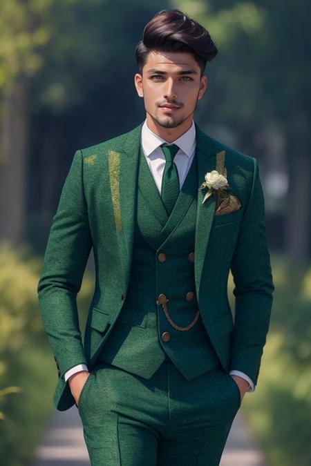 Emerald Green Suit