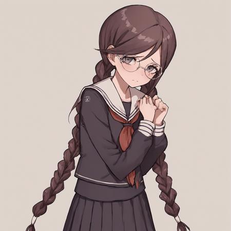 Toko Fukawa and Genocide Jack (Danganronpa; Trigger Happy Havoc) pdxl版本V1 (ID: 774301)